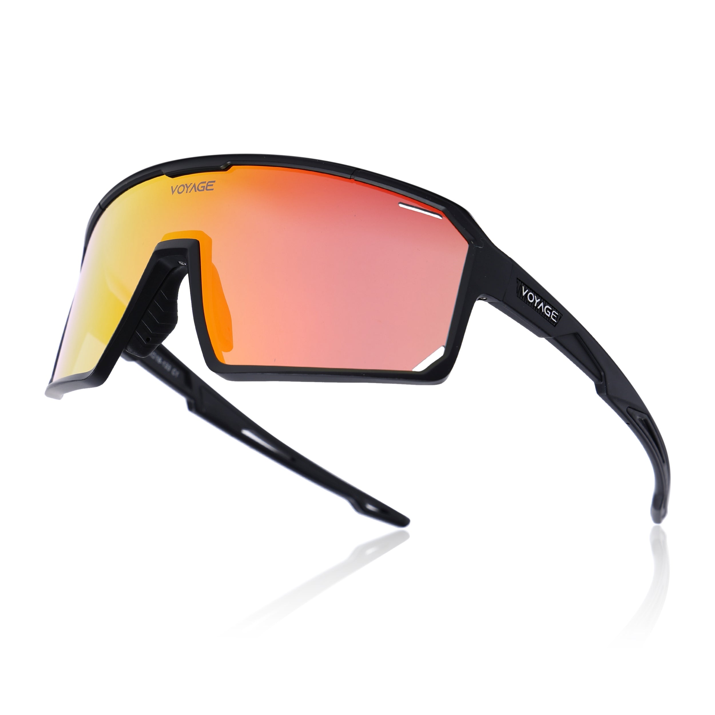 Voyage Select Drift Sunglasses (Multicolor Lens | Black Frame - SLMG6264)
