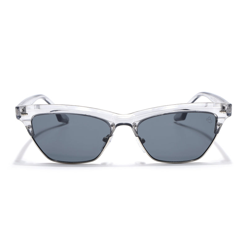 Eyejack Grey Cateye Sunglasses for Women (8583CL1250)