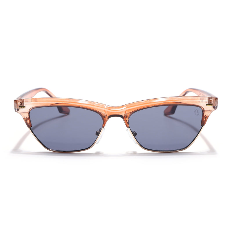 Eyejack Brown Cateye Sunglasses for Women (8583CL1253)