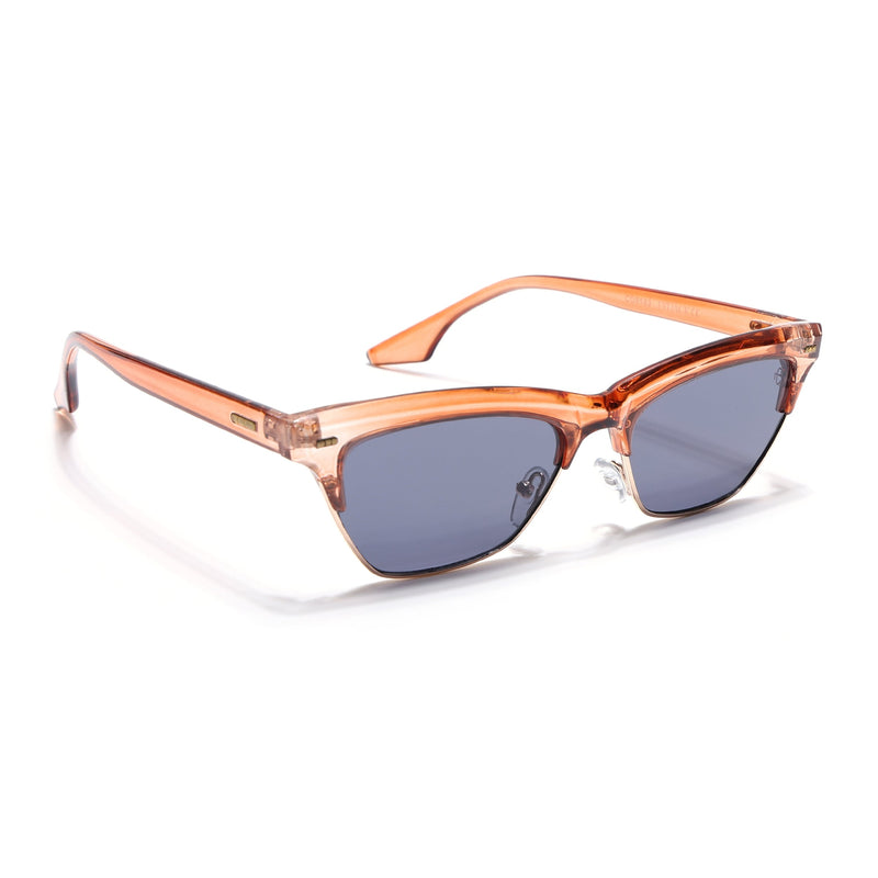 Eyejack Brown Cateye Sunglasses for Women (8583CL1253)