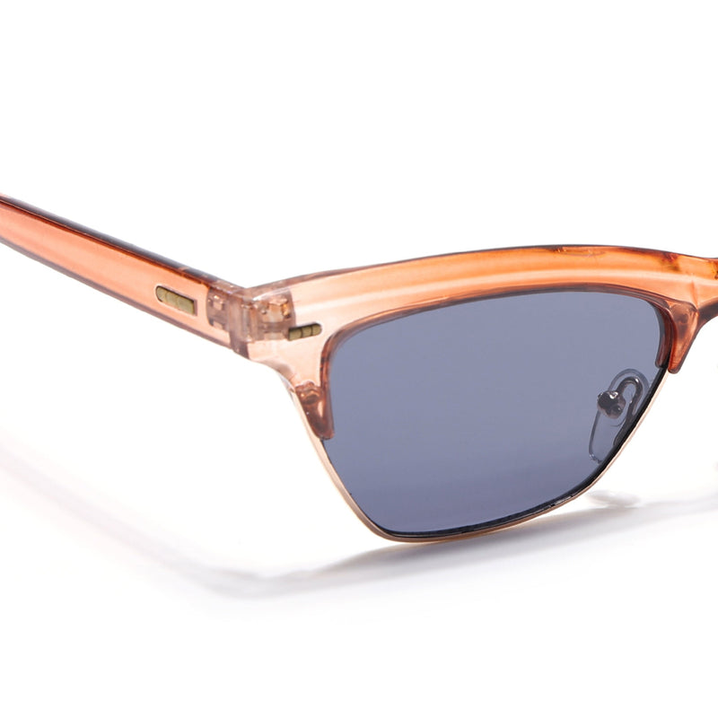 Eyejack Brown Cateye Sunglasses for Women (8583CL1253)