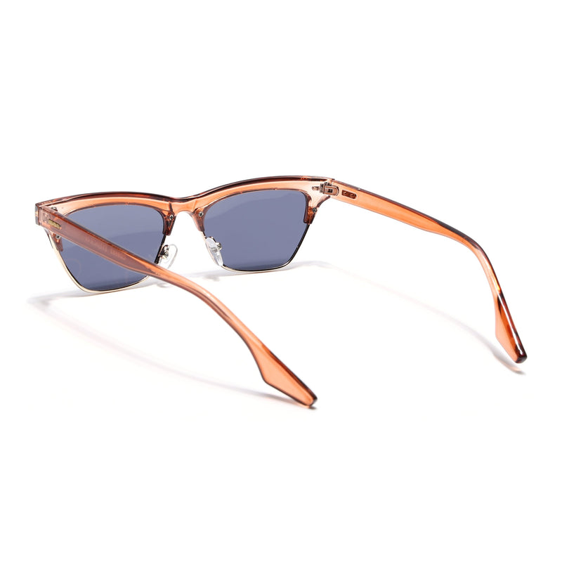 Eyejack Brown Cateye Sunglasses for Women (8583CL1253)