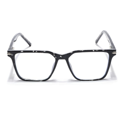 Voyage High Street Shine Black Square Eyeglasses for Men & Women (86002MG4934-C1)