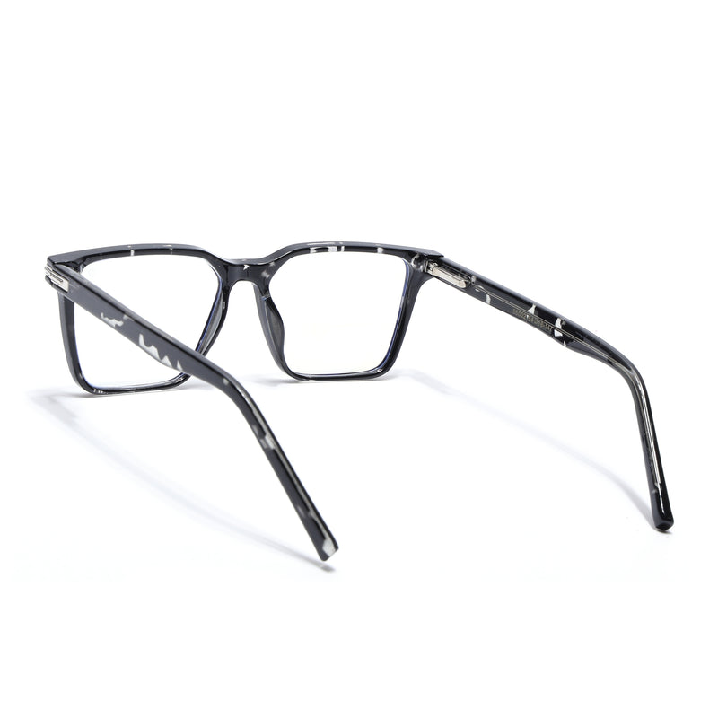 Voyage High Street Shine Black Square Eyeglasses for Men & Women (86002MG4934-C1)