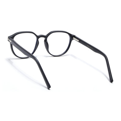 Voyage High Street Matt Black Square Eyeglasses for Men & Women (86003MG4940-C2)