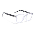 Voyage High Street Transparent Square Eyeglasses for Men & Women (86003MG4941-C3)