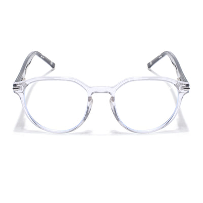 Voyage High Street Transparent Square Eyeglasses for Men & Women (86003MG4941-C3)