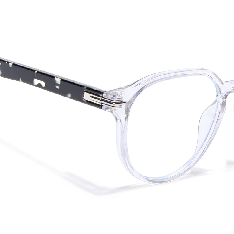 Voyage High Street Transparent Square Eyeglasses for Men & Women (86003MG4941-C3)