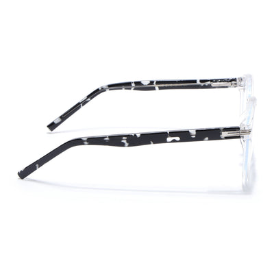Voyage High Street Transparent Square Eyeglasses for Men & Women (86003MG4941-C3)