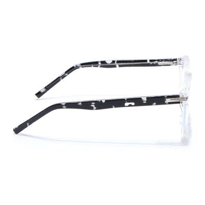 Voyage High Street Transparent Square Eyeglasses for Men & Women (86003MG4941-C3)
