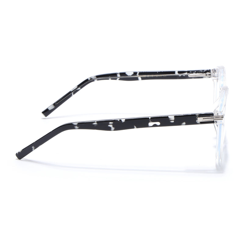 Voyage High Street Transparent Square Eyeglasses for Men & Women (86003MG4941-C3)