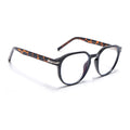 Voyage High Street Shine Black Square Eyeglasses for Men & Women (86003MG4942-C4)