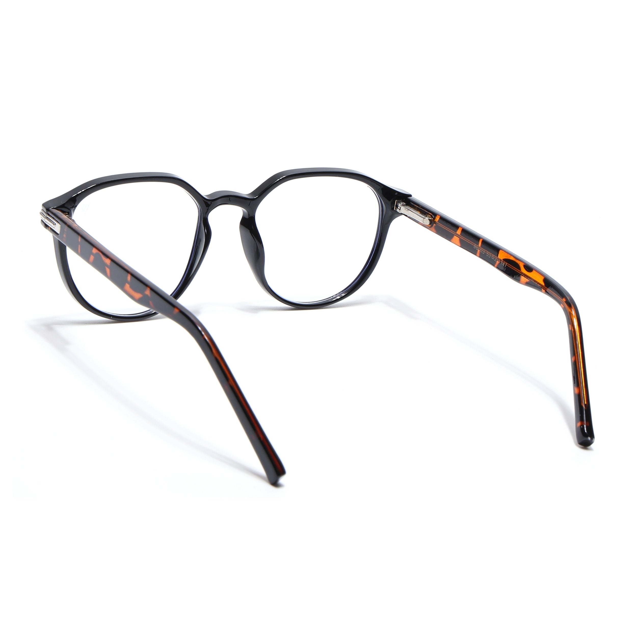 Voyage High Street Shine Black Square Eyeglasses for Men & Women (86003MG4942-C4)