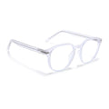 Voyage High Street Matt Transparent Square Eyeglasses for Men & Women (86003MG4943-C5)