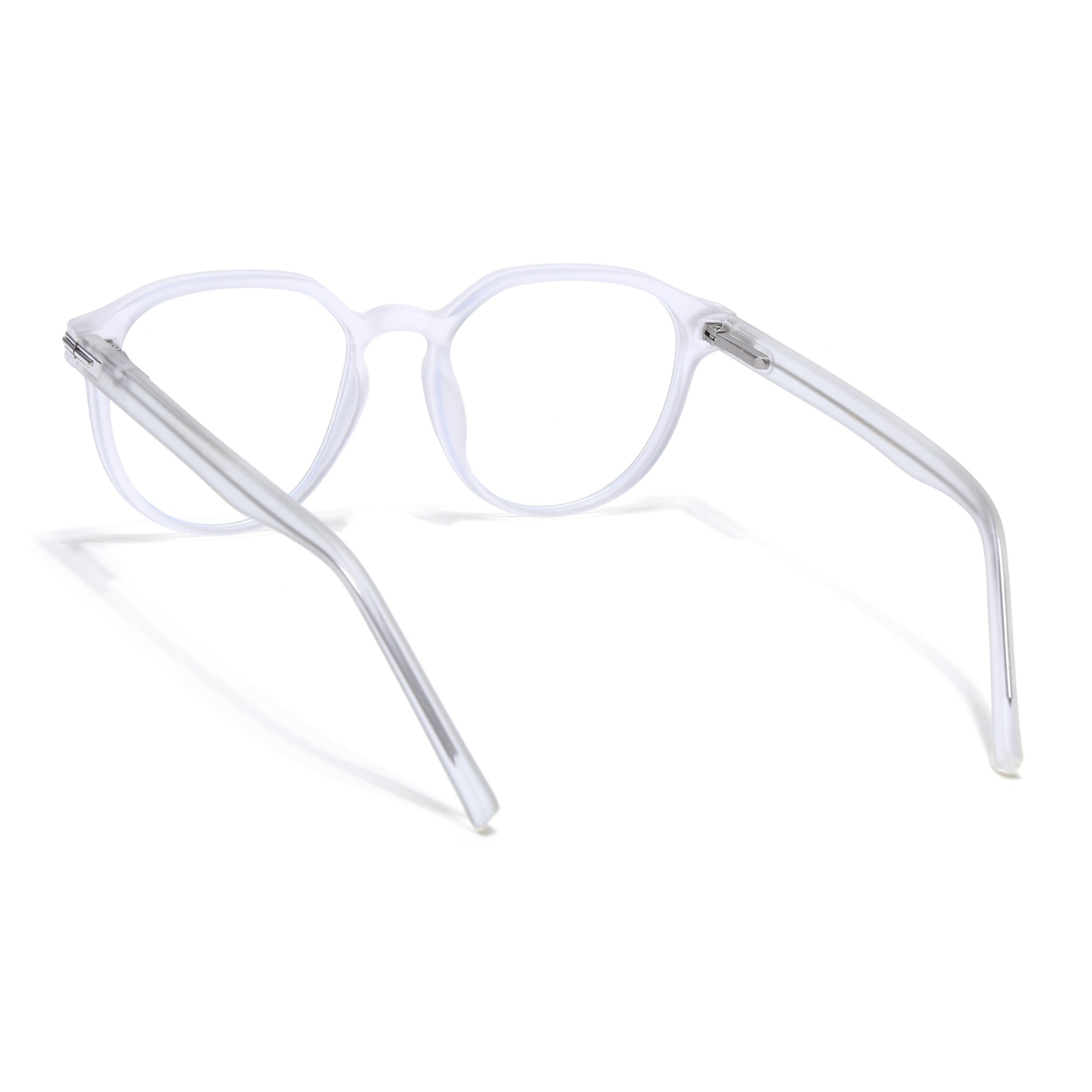 Voyage High Street Matt Transparent Square Eyeglasses for Men & Women (86003MG4943-C5)