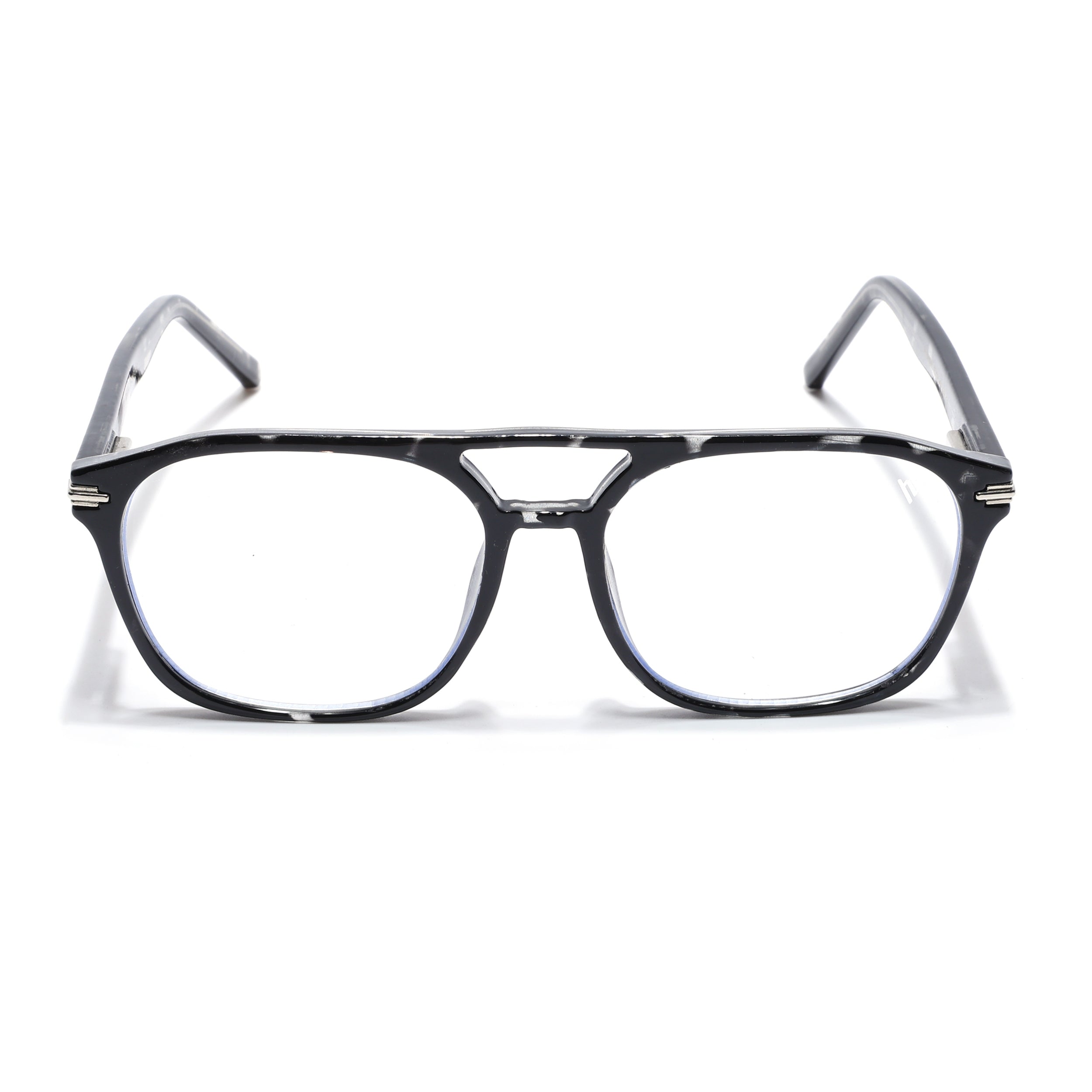 Voyage High Street Shine Black Square Eyeglasses for Men & Women (86004MG4944-C1)
