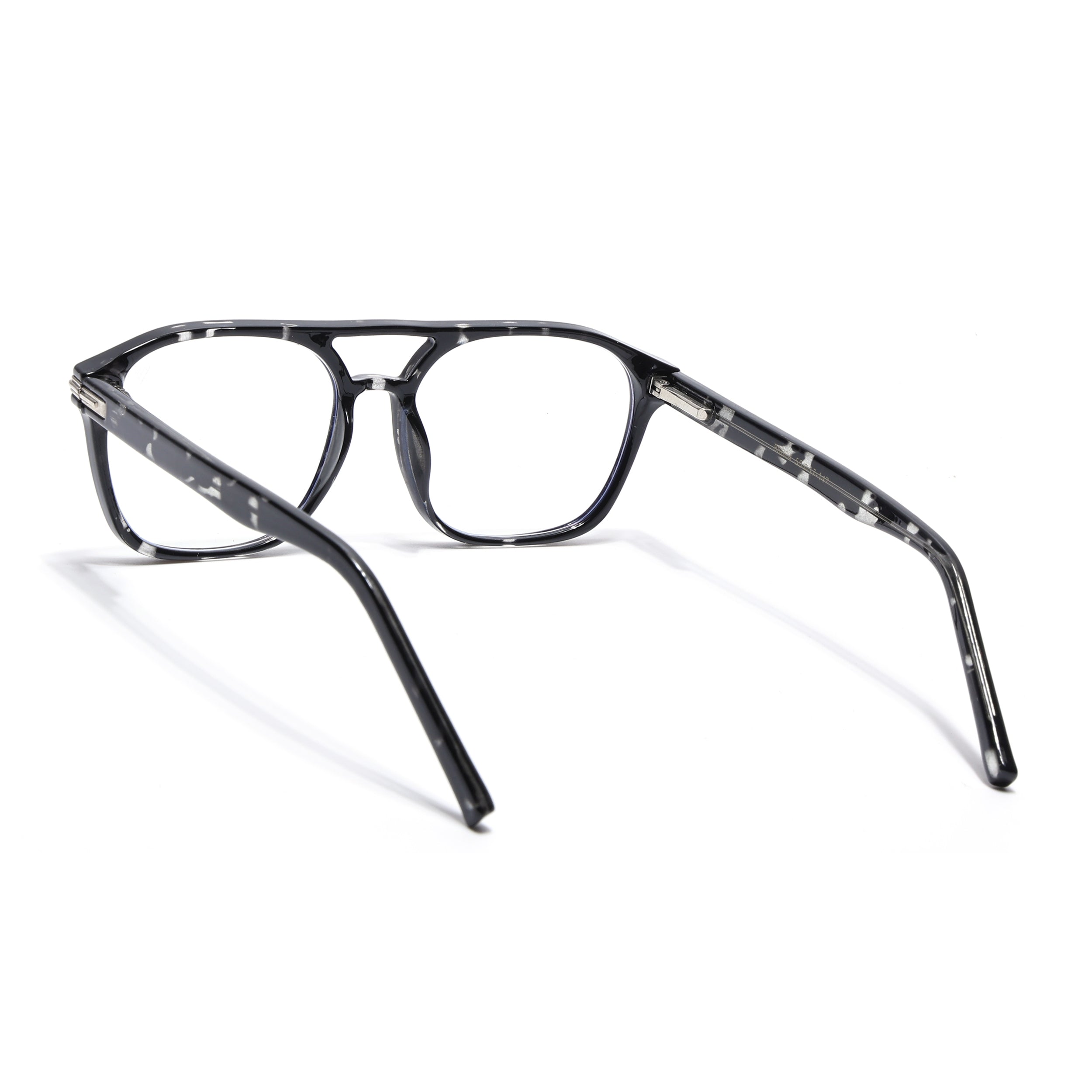 Voyage High Street Shine Black Square Eyeglasses for Men & Women (86004MG4944-C1)