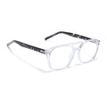 Voyage High Street Transparent Square Eyeglasses for Men & Women (86004MG4946-C3)