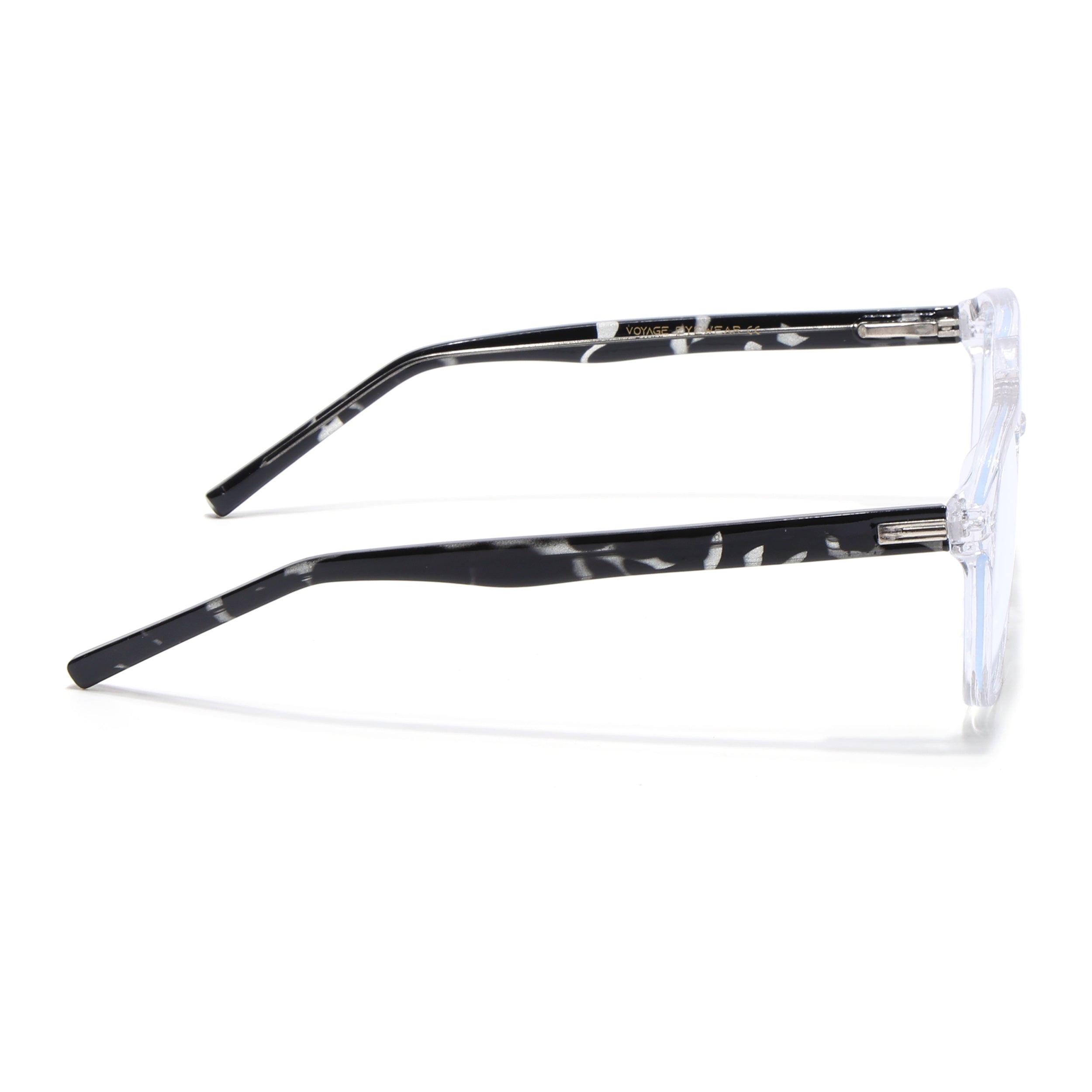 Voyage High Street Transparent Square Eyeglasses for Men & Women (86004MG4946-C3)