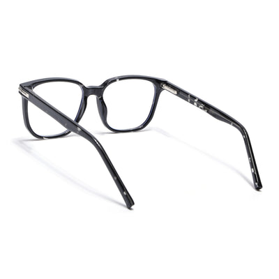 Voyage High Street Shine Black Square Eyeglasses for Men & Women (86005MG4949-C1)