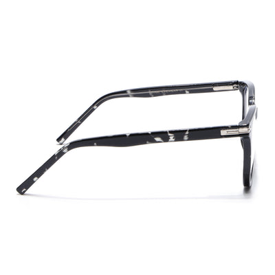 Voyage High Street Shine Black Square Eyeglasses for Men & Women (86005MG4949-C1)