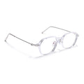 Voyage Clear Oval Eyeglasses for Men & Women (86573MG3890-C1)