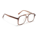 Voyage Maverick Brown Wayfarer Eyeglasses for Men & Women (86635MG4154-C3)