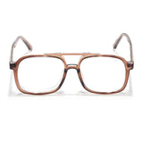 Voyage Maverick Brown Wayfarer Eyeglasses for Men & Women (86635MG4154-C3)