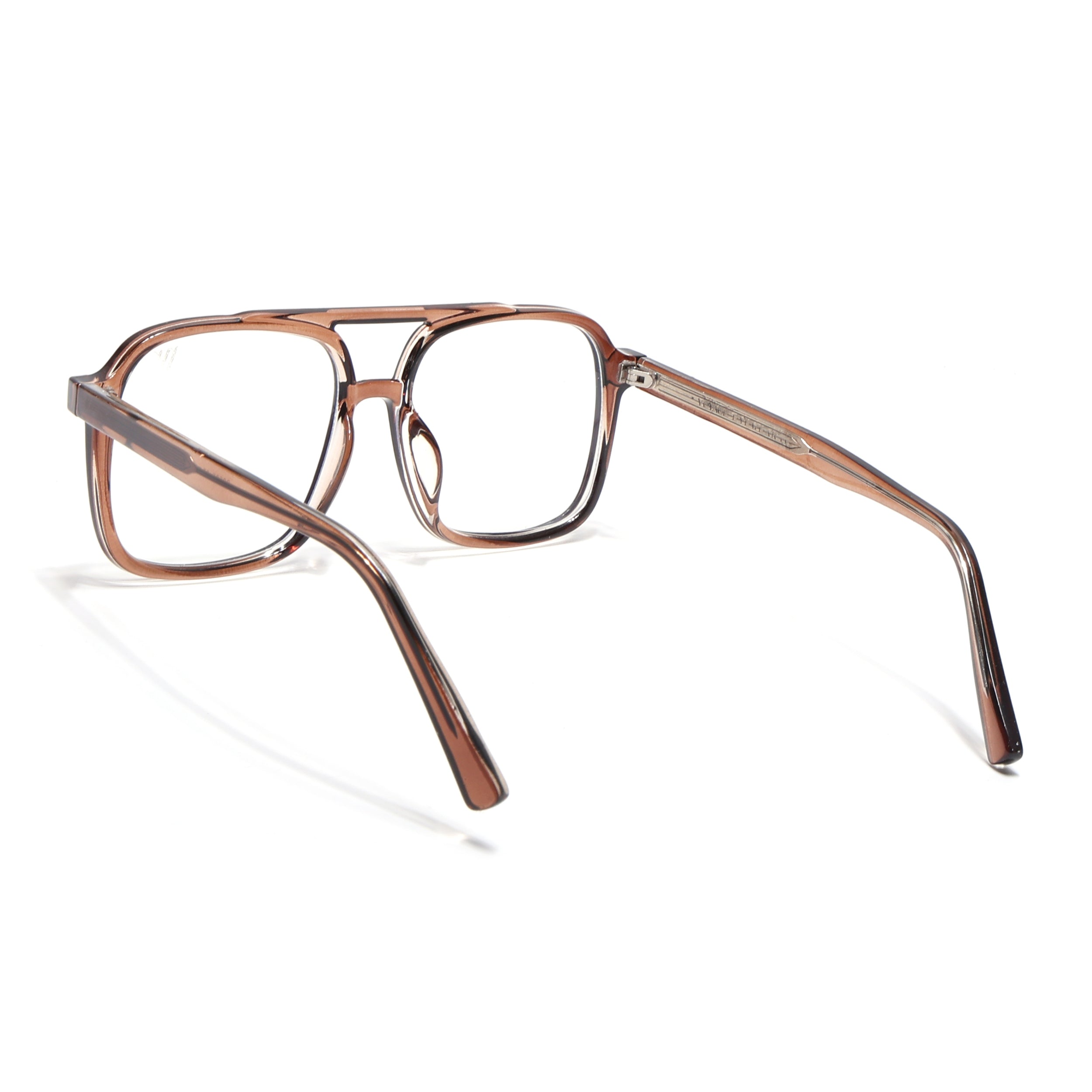 Voyage Maverick Brown Wayfarer Eyeglasses for Men & Women (86635MG4154-C3)