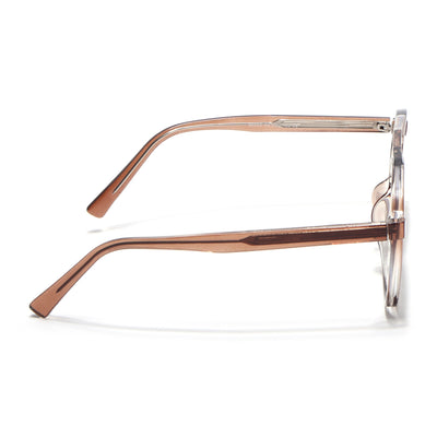 Voyage Maverick Brown Wayfarer Eyeglasses for Men & Women (86635MG4154-C3)