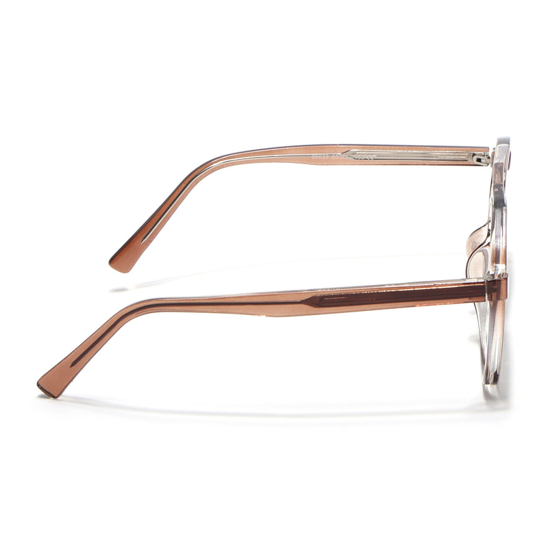 Voyage Maverick Brown Wayfarer Eyeglasses for Men & Women (86635MG4154-C3)