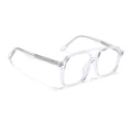 Voyage Maverick Clear Wayfarer Eyeglasses for Men & Women (86635MG4155-C4)