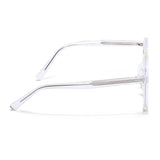 Voyage Maverick Clear Wayfarer Eyeglasses for Men & Women (86635MG4155-C4)