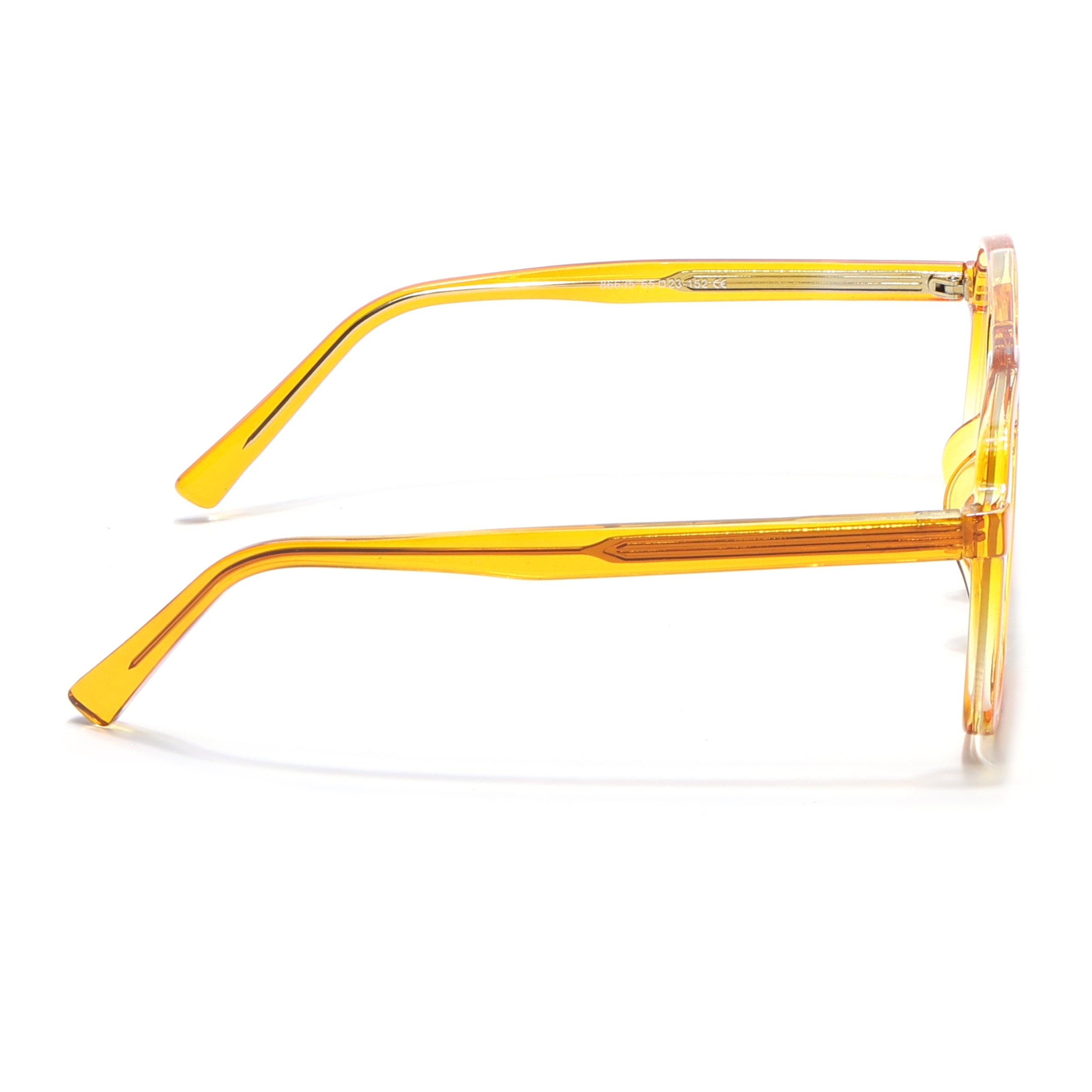 Voyage Maverick Orange Wayfarer Eyeglasses for Men & Women (86635MG4156-C2)