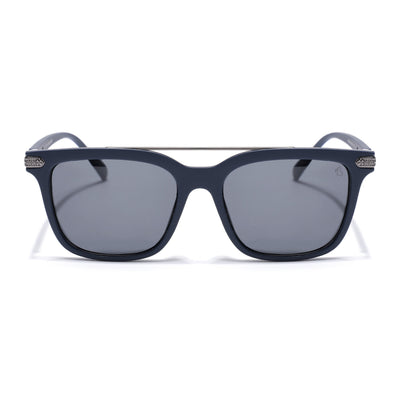 Eyejack Blue Wayfarer Polarized Sunglasses for Men & Women (868PCL2138)