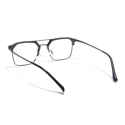 Voyage Black Wayfarer Eyeglasses for Men & Women (87332MG5834-C1)