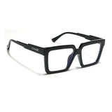 Voyage Verso Shine Black Wayfarer Eyeglasses for Men & Women (8774MG3922-C1)