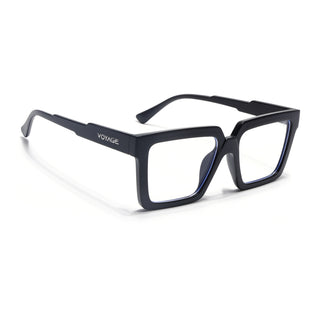 Voyage Verso Matt Black Wayfarer Eyeglasses for Men & Women (8774MG5165-C3)