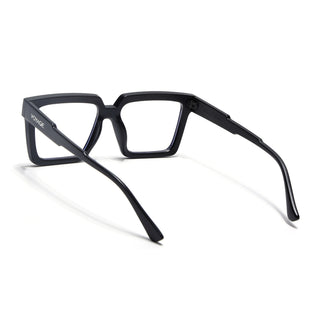 Voyage Verso Matt Black Wayfarer Eyeglasses for Men & Women (8774MG5165-C3)