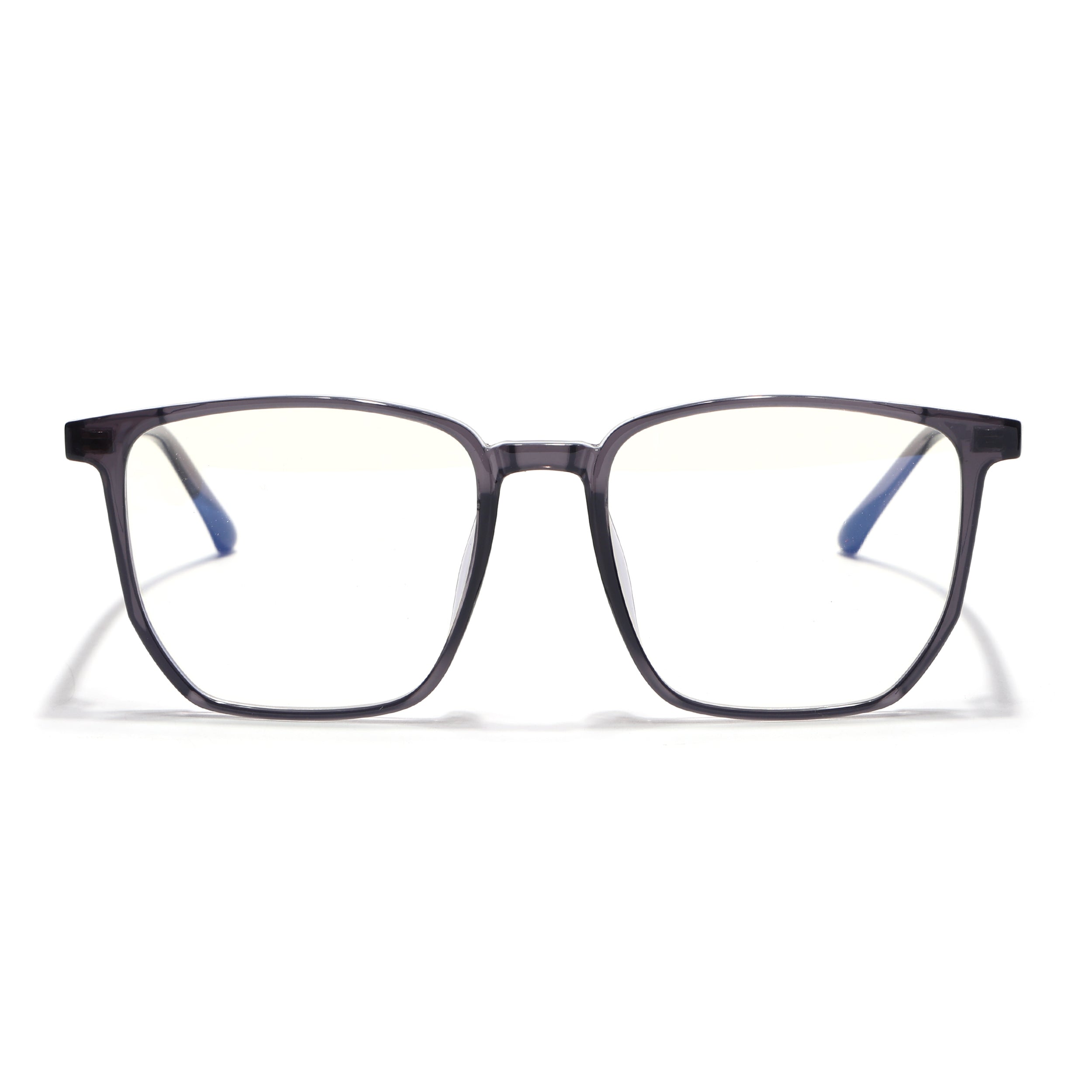 Voyage Air Grey Square Eyeglasses for Men & Women (88013MG4557-C2)