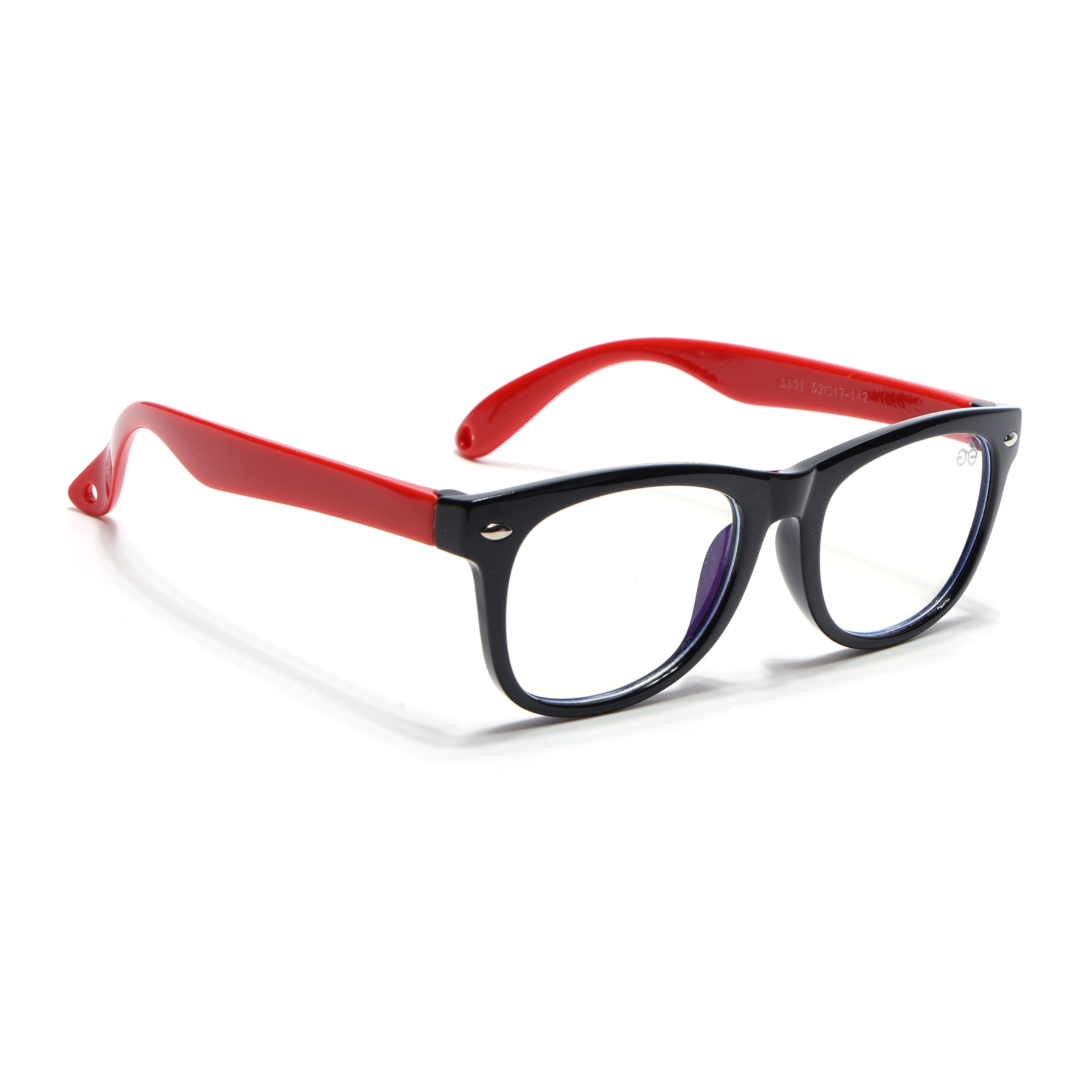 Goeye Black Square Eyeglasses for Kids (Girls & Boys - 8801GE1283-C4)