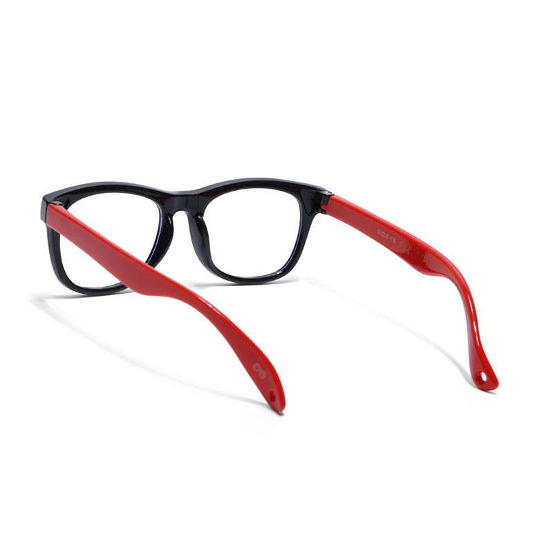 Goeye Black Square Eyeglasses for Kids (Girls & Boys - 8801GE1283-C4)