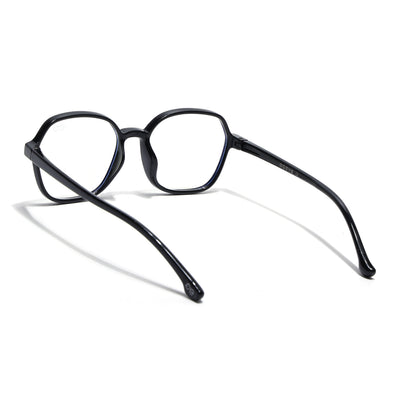 Goeye Black Hexagon Eyeglasses for Kids (Girls & Boys - 8802GE1277-C1)
