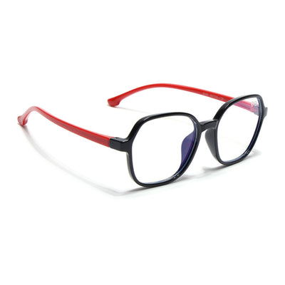 Goeye Black Hexagon Eyeglasses for Kids (Girls & Boys - 8802GE1278-C3)