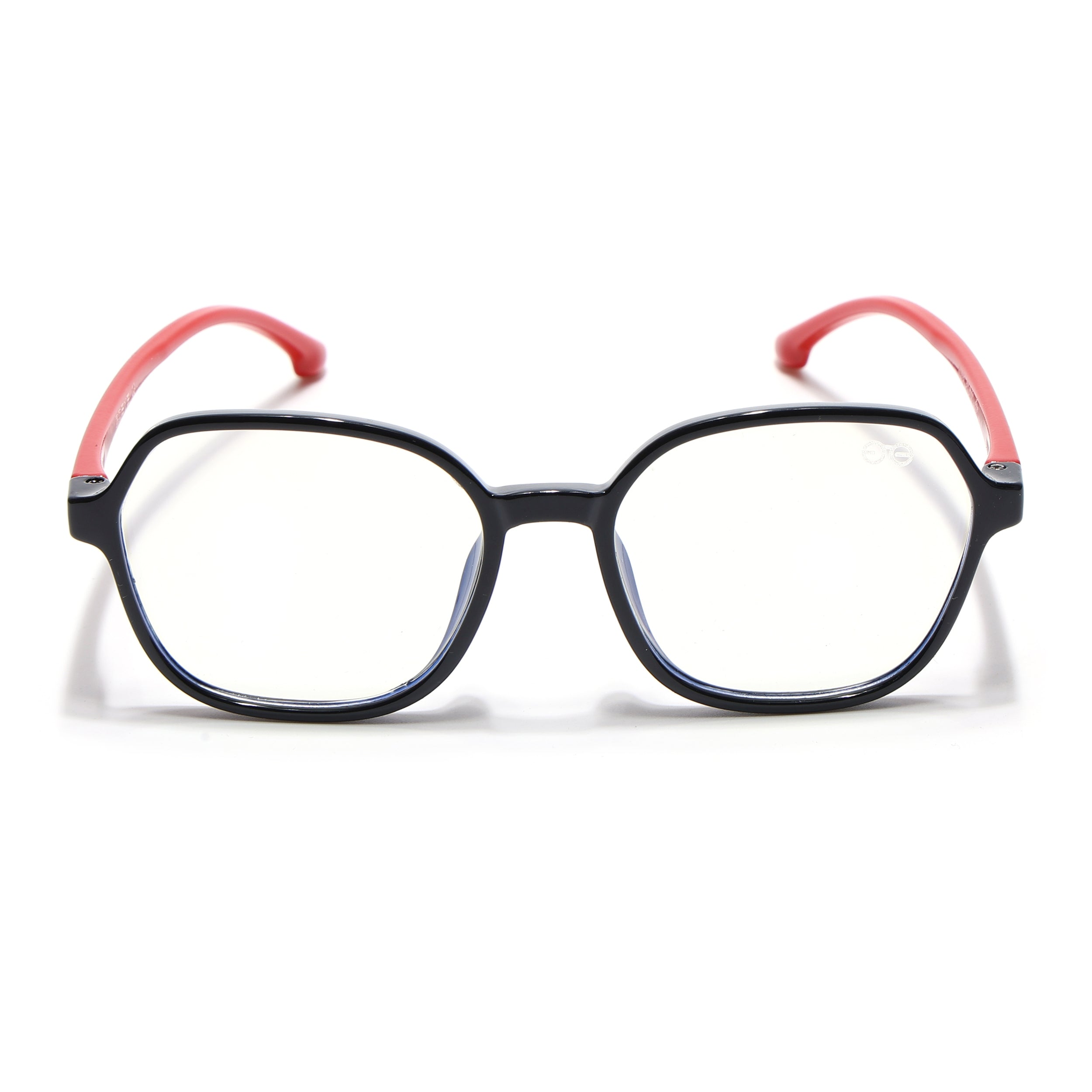Goeye Black Hexagon Eyeglasses for Kids (Girls & Boys - 8802GE1278-C3)
