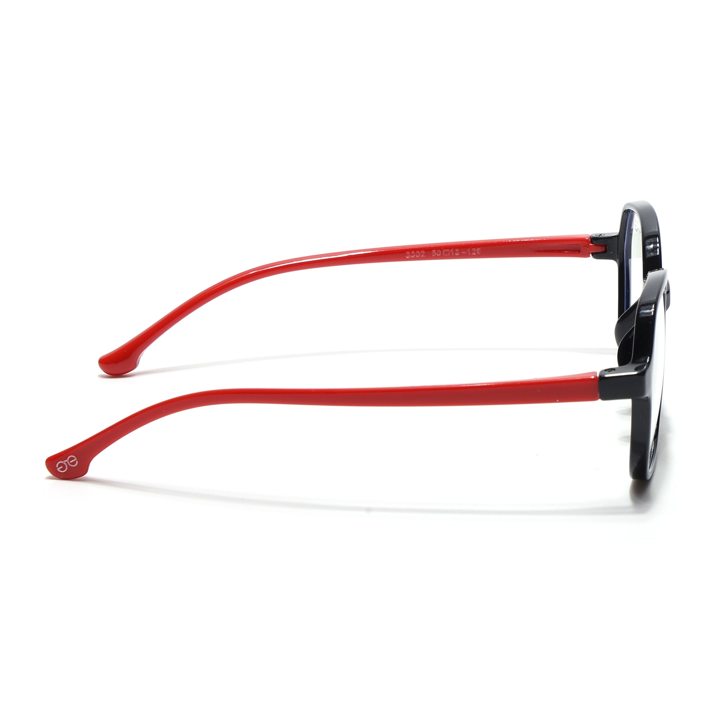 Goeye Black Hexagon Eyeglasses for Kids (Girls & Boys - 8802GE1278-C3)
