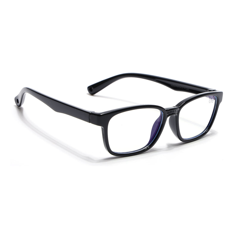 Goeye Black Rectangle Eyeglasses for Kids (Girls & Boys - 8808GE1292-C1)
