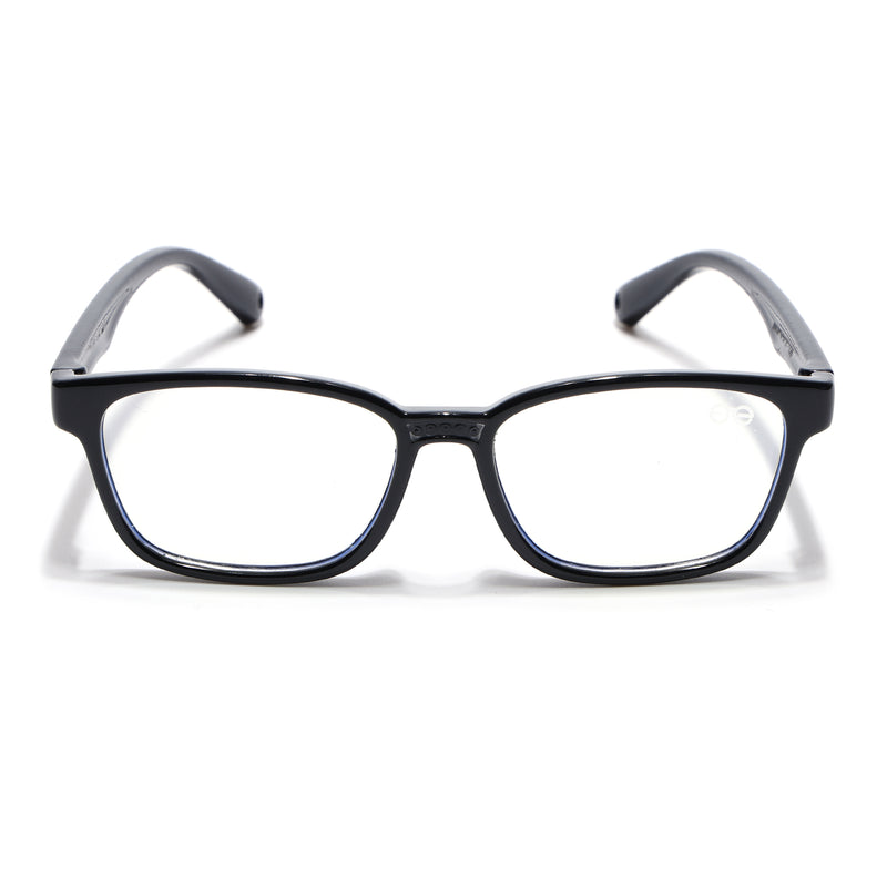 Goeye Black Rectangle Eyeglasses for Kids (Girls & Boys - 8808GE1292-C1)