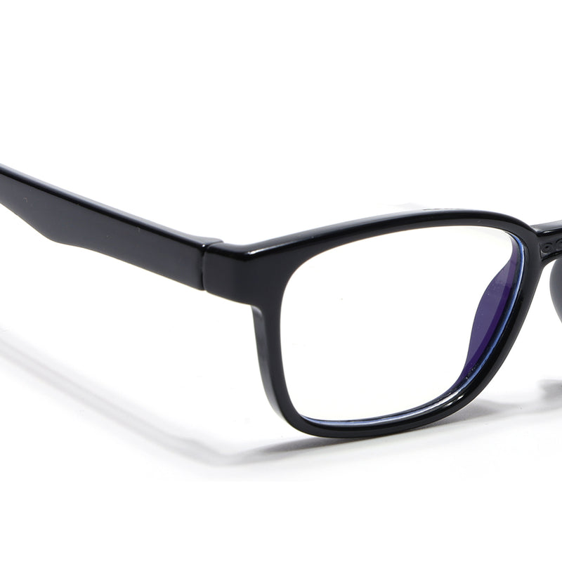 Goeye Black Rectangle Eyeglasses for Kids (Girls & Boys - 8808GE1292-C1)