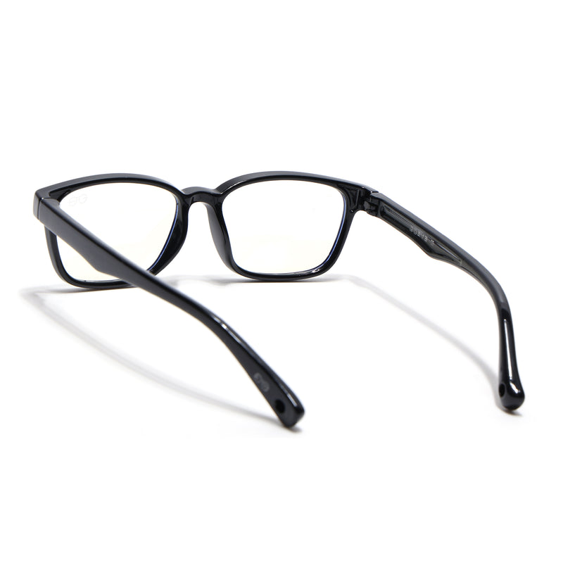Goeye Black Rectangle Eyeglasses for Kids (Girls & Boys - 8808GE1292-C1)